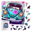 Beautiful Car Art Wooden Jigsaw Puzzle