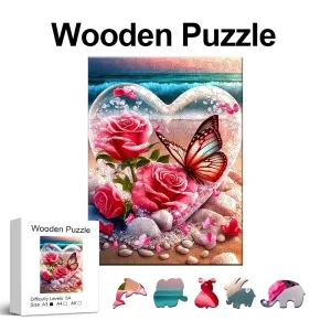 Beautiful Love Wooden Jigsaw Puzzle
