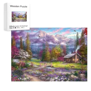 Beautiful View Wooden Jigsaw Puzzle