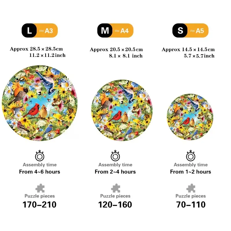 Birds of Paradise Wooden Jigsaw Puzzle - Image 6