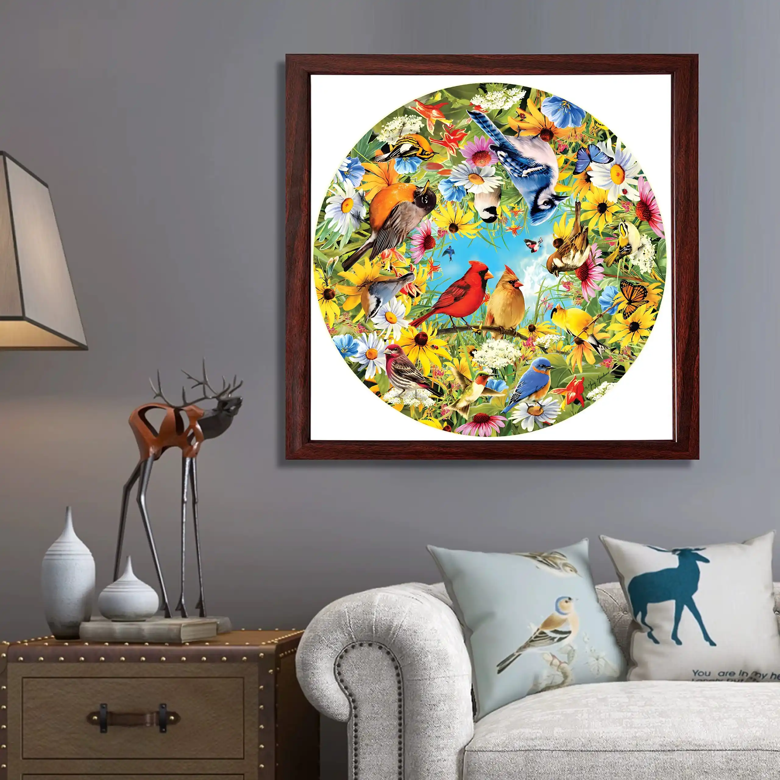 Birds of Paradise Wooden Jigsaw Puzzle - Image 4