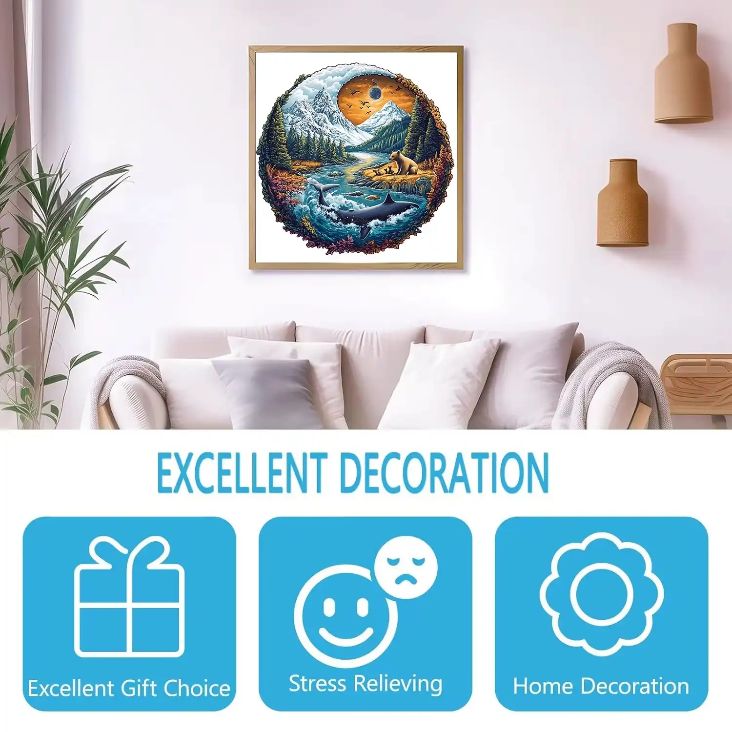 Animal World Wooden Jigsaw Puzzle - Image 6