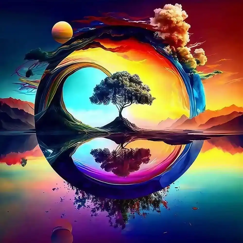 Beautiful Tree Wooden Jigsaw Puzzle