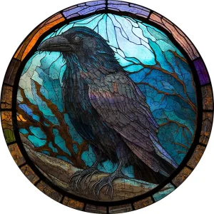 Black Crow Wooden Jigsaw Puzzle