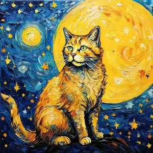 Cartoon Cat Wooden Jigsaw Puzzle