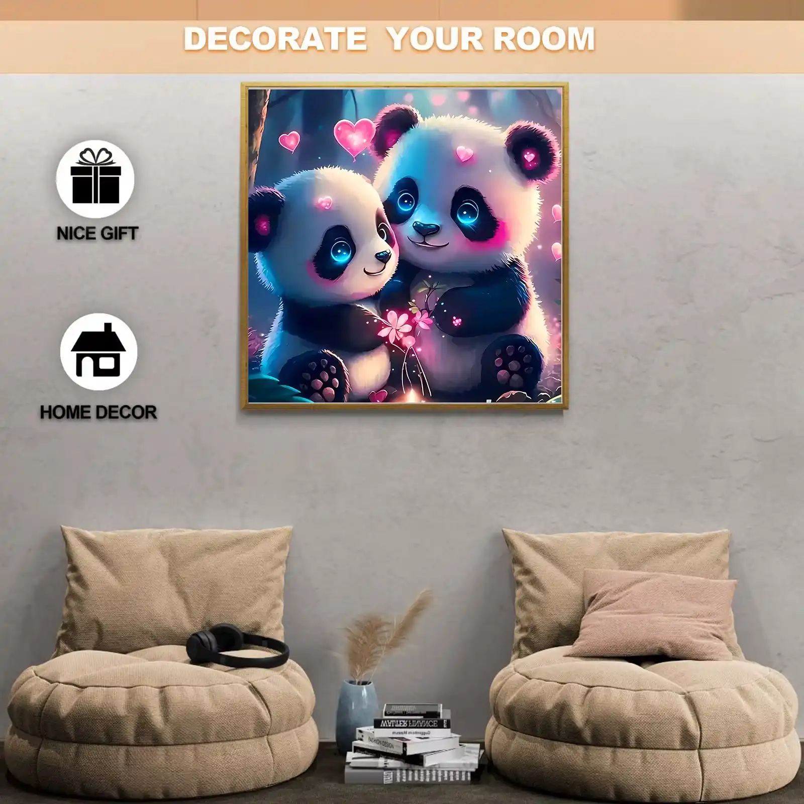 Cute Panda Wooden Jigsaw Puzzle - Image 3