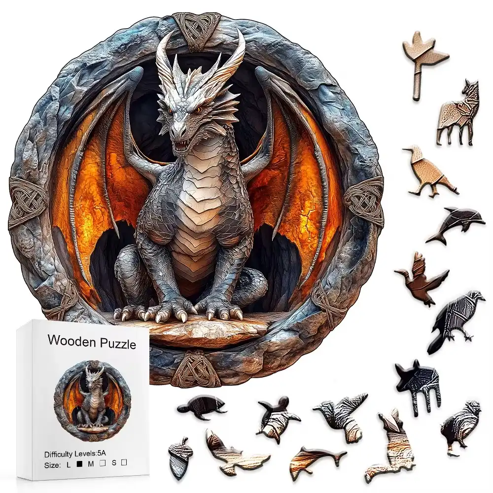 Dragon Wooden Jigsaw Puzzle