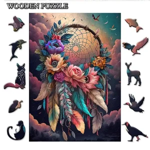 Dream Catcher Wooden Jigsaw Puzzle
