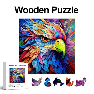 Eagle Eye Wooden Jigsaw Puzzle