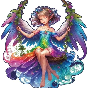 Elf Girl Wooden Jigsaw Puzzle