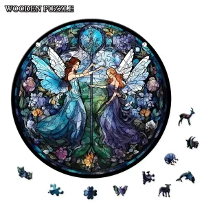 Fantasy Mermaid Wooden Jigsaw Puzzle