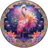Flamingo Wooden Jigsaw Puzzle
