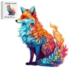 Fox Wooden Jigsaw Puzzle