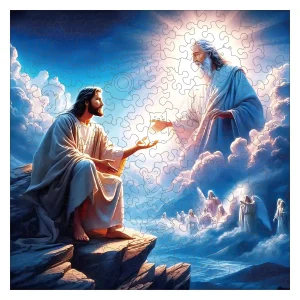 God's Blessing Wooden Jigsaw Puzzle