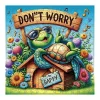 Happy Turtle Wooden Jigsaw Puzzle