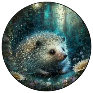 Hedgehog Wooden Jigsaw Puzzle