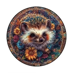 Hedgehog Wooden Jigsaw Puzzle