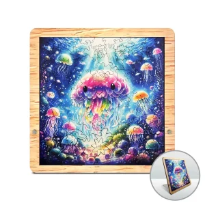 Jellyfish Premium Wooden Jigsaw Puzzle