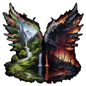 Landscape Theme Wooden Jigsaw Puzzle