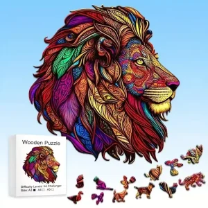 Lion King Wooden Jigsaw Puzzle
