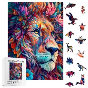 Lion Wooden Jigsaw puzzle