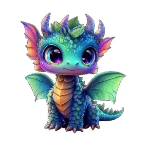 Little Dragon Wooden Jigsaw Puzzle