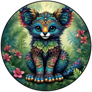 Majestic Lion Wooden Jigsaw Puzzle