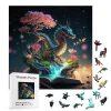 Mysterious Dragon Wooden Jigsaw Puzzle