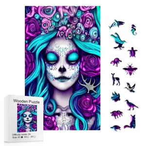 Mysterious Skeleton Wooden Jigsaw Puzzle