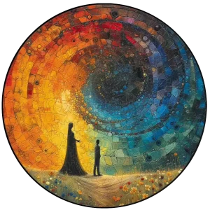 Mysterious View Wooden Jigsaw Puzzle