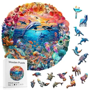 Ocean World Wooden Jigsaw Puzzle