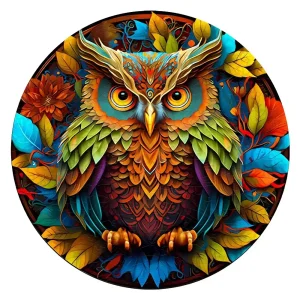Owl Wooden Jigsaw Puzzle