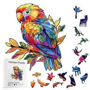 Parrot Wooden Jigsaw Puzzle