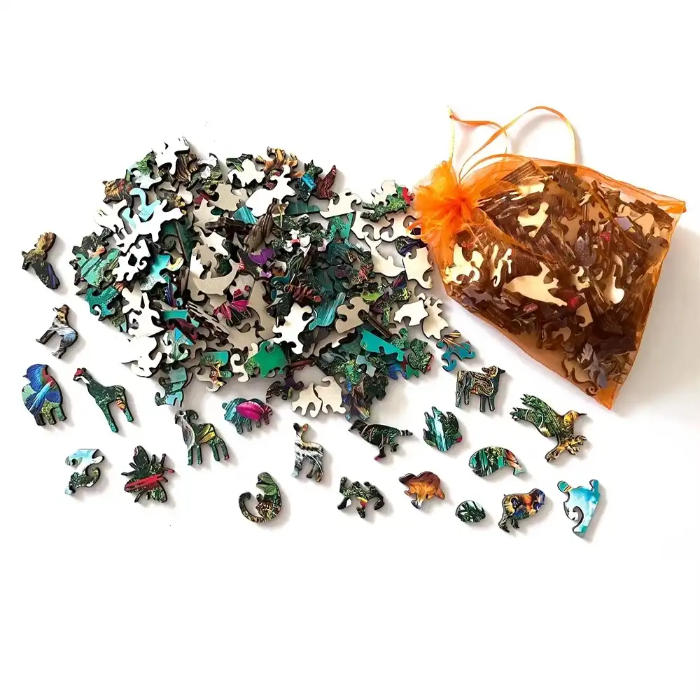 Peak Bird Wooden Jigsaw Puzzle - Image 6