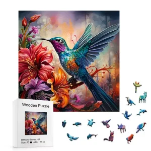 Peak Bird Wooden Jigsaw Puzzle