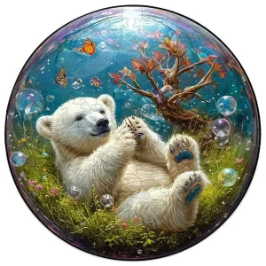 Polar Bear Wooden Jigsaw Puzzle