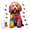 Poodle Puppy Wooden Jigsaw puzzle