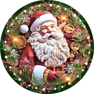 Santa Claus Wooden Jigsaw Puzzle
