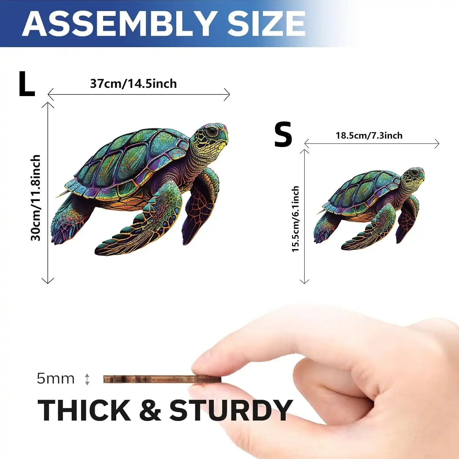 Sea Turtle Wooden Jigsaw Puzzle - Image 5