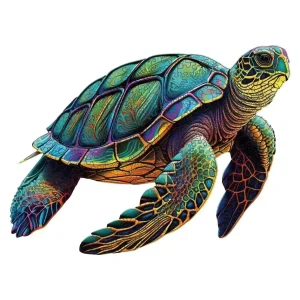 Sea Turtle Wooden Jigsaw Puzzle
