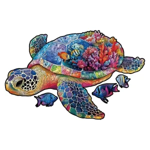 Sea Turtle Wooden Jigsaw Puzzle