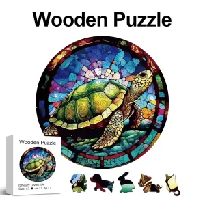 Sea Turtle Wooden Jigsaw Puzzle