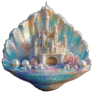 Shell Castle Wooden Jigsaw Puzzle