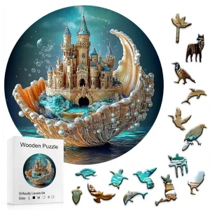 Shell Castle Wooden Jigsaw Puzzle