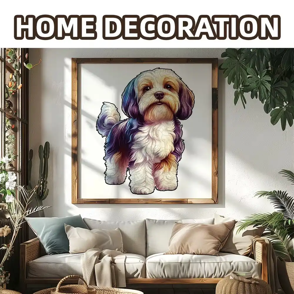 Shih Tzu Dog Wooden Jigsaw Puzzle - Image 5