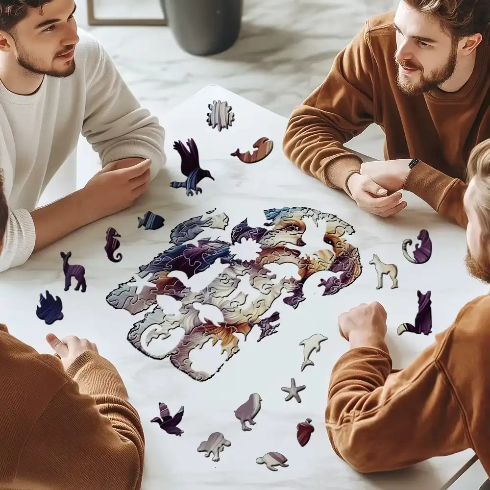 Shih Tzu Dog Wooden Jigsaw Puzzle - Image 4