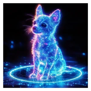 Shining Dog Wooden Jigsaw Puzzle