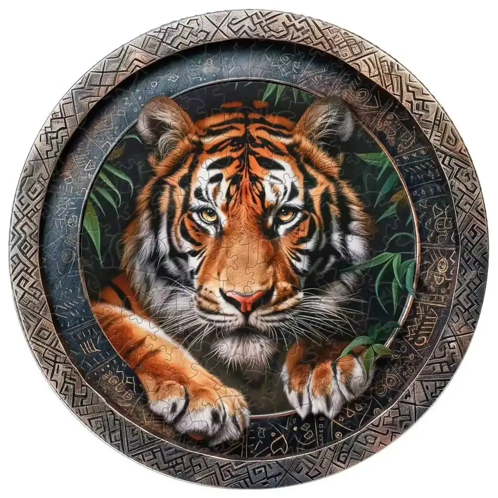 Tiger Wooden Jigsaw Puzzle