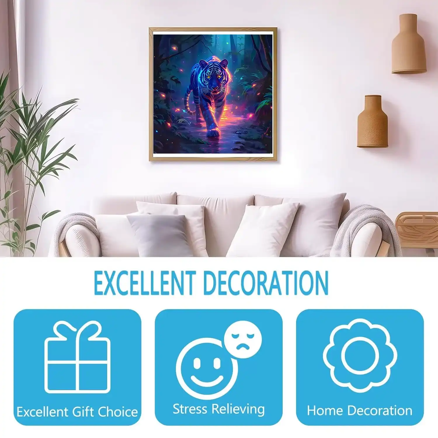 Tiger Wooden Jigsaw Puzzle - Image 5