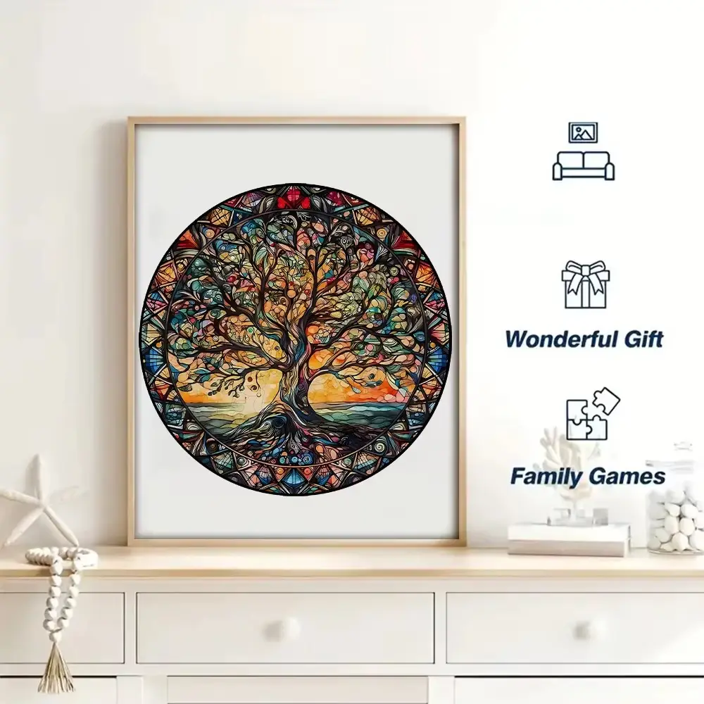 Tree Of Life Premium Wooden Jigsaw Puzzle - Image 4